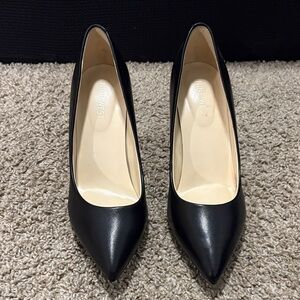 Nine West Elegant Black Pointed Heels